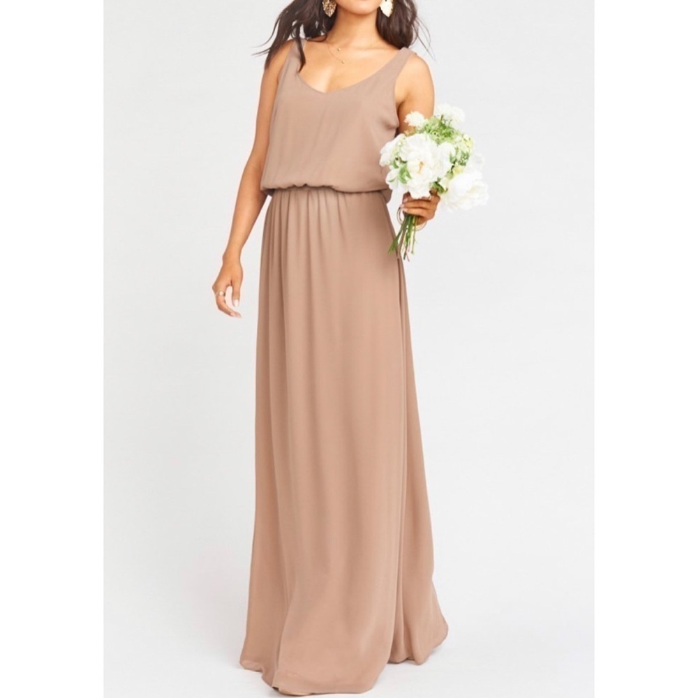 𝅺NWOT SHOW ME YOUR MUMU Kendall Maxi Dress Dune M